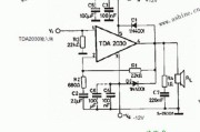 TDA2030低音炮电路
