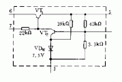 HM9201厚膜电路的内部电路图