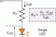 单 LED 接口电路