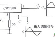 集成稳压器CW7800构成的功率调幅器电路图
