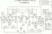 LA3225T/LA3226T构成的功放电路