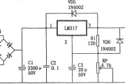 LM317构成的1.25～37V可调电源