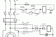 三角形接法电机零序电压继电器断相保护电路图