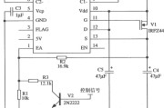 由MIC5158构成的输出电压可选择的线性稳压器电路