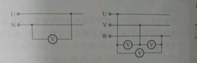 交直流电压表的接线方法  第4张