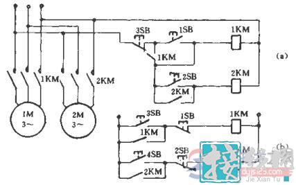 继电器与接触器控制常用线路的原理图  第6张