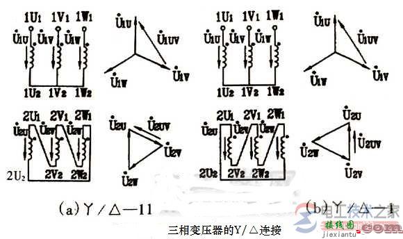 电力变压器接线方式：星形连接与三角形连接  第4张
