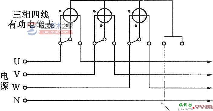 单相三相电能表的接线图与注意事项  第3张