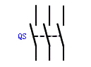 三极开关符号与组合开关的接线图  第1张