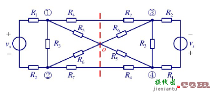 如何通过对称电路的等效变换转化回简单电路  第9张
