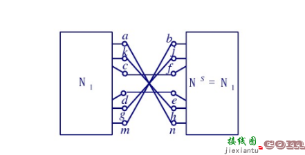 如何通过对称电路的等效变换转化回简单电路  第11张