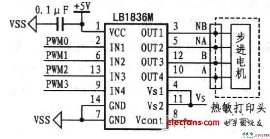 步进电机驱动电路图大全（六款二相步进电机/三相反应式/LT2221驱动电路）  第5张