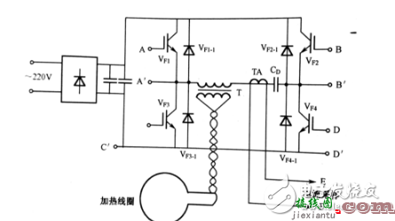 220v感应加热电路图大全（LM339N/串联谐振回路感应加热电路详解）  第1张