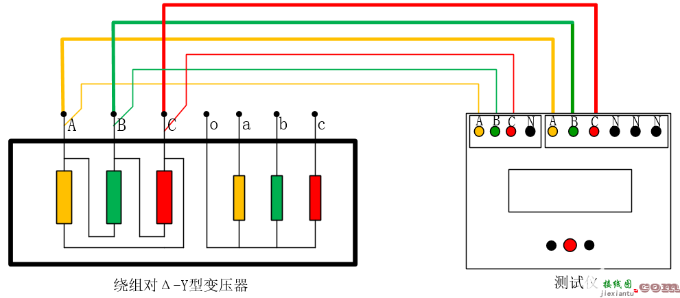 三通道变压器直流电阻检测仪接线图  第4张