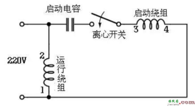 干货|单相电机电容接线图及接法讲解  第4张