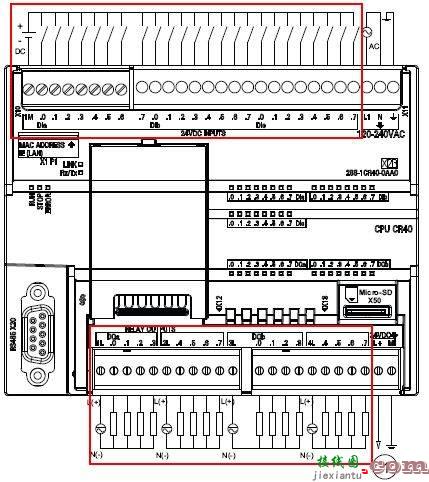 S7-200的介绍和S7-200 CPU的输入,输出接线图  第3张