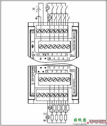 S7-1200数字量输入输出接线图详解和特别说明  第7张