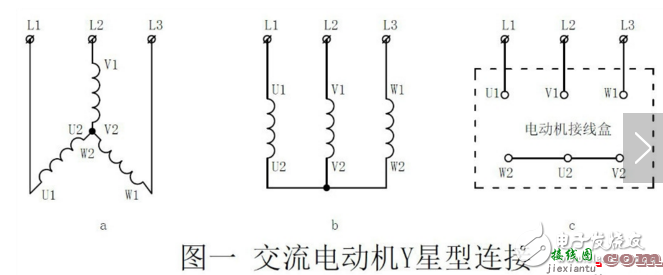 交流指示灯（或交流电压表）法 - 三相异步电动机绕组接线图和首末端判断方法图解  第3张