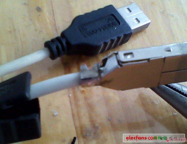 逐步还原USB头 - 工程师电子制作故事：双公头USB连接线DIY设计  第3张
