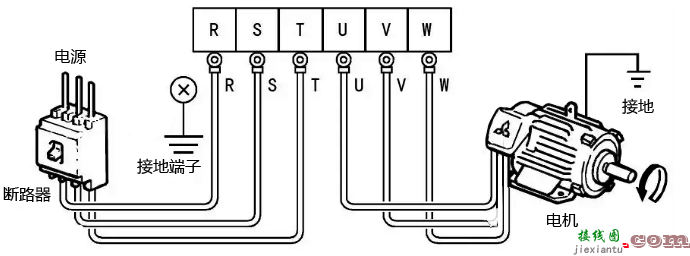 变频器的端子功能与接线  第7张