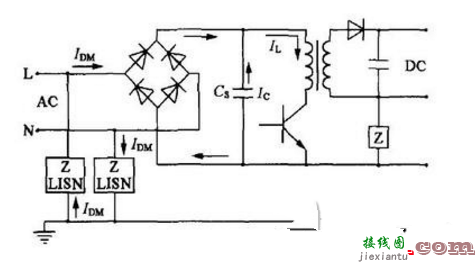 交流电源滤波器电路图及作用分析  第3张
