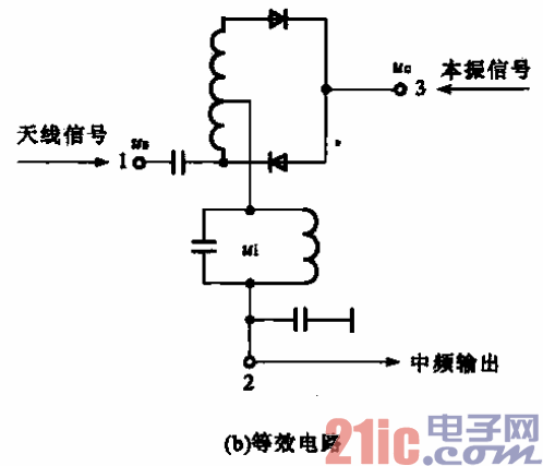 下变频器的电路结构及等效电路b  第1张
