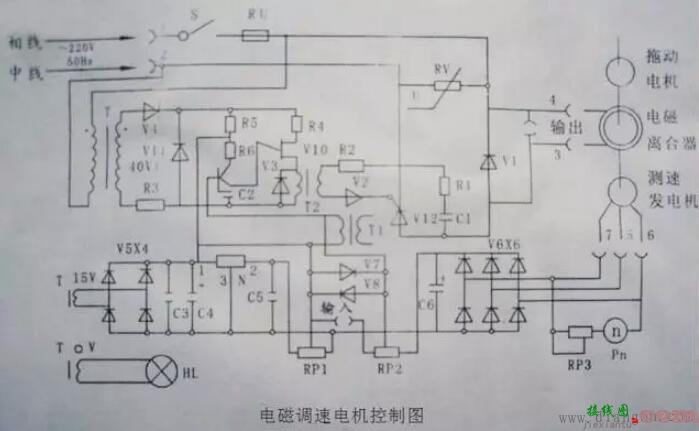 一个不算老的老电工珍藏：36种电气自动控制原理图  第18张