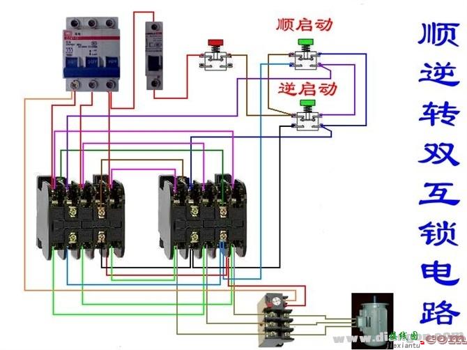 电工最常见电路_电动机控制接线电路图  第6张