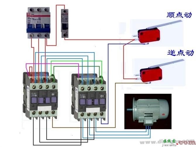 电工最常见电路_电动机控制接线电路图  第9张