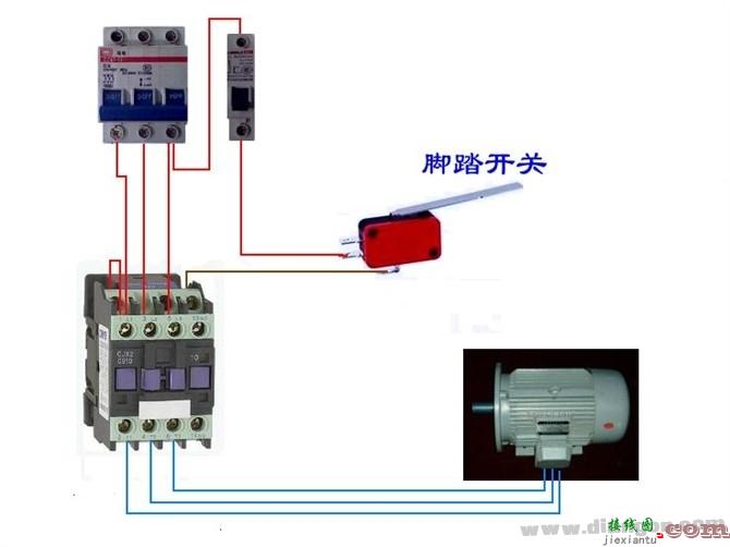 电工最常见电路_电动机控制接线电路图  第13张