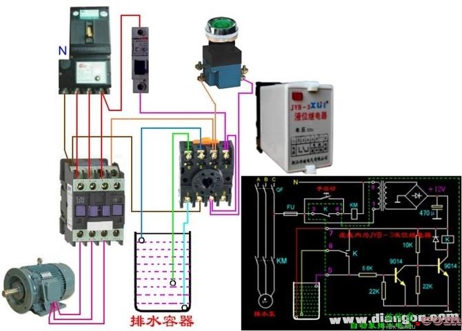 电工最常见电路_电动机控制接线电路图  第17张