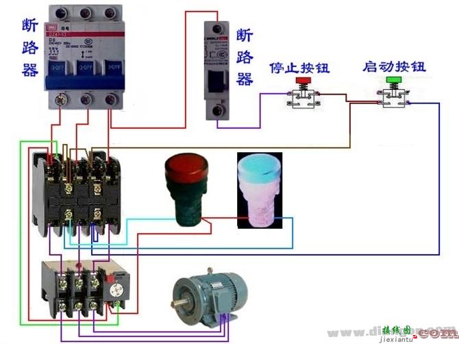 电工最常见电路_电动机控制接线电路图  第20张