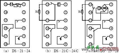 电工电路中间继电器和交流接触器接线图  第1张
