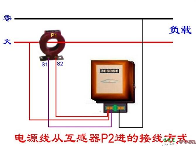 单相电能表接线图_互感器电能表接线图_三相电能表接线图  第5张