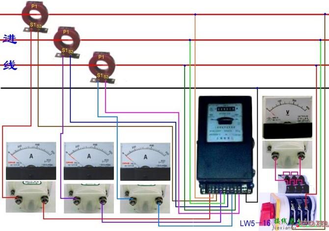 单相电能表接线图_互感器电能表接线图_三相电能表接线图  第20张