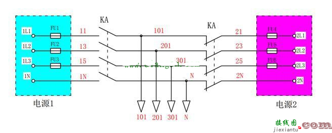 二次线路控制电路线的编号原则  第4张