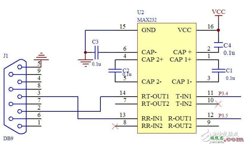 串口通信与时钟模块电路设计 - 基于MSP430的智能安防系统电路设计  第1张