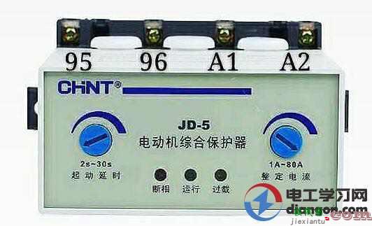 JD系列电机综合保护器怎么接线？JD系列电机综合保护器接线图  第1张