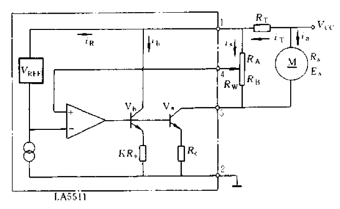 LA5511原理框图及典型应用电路  第1张