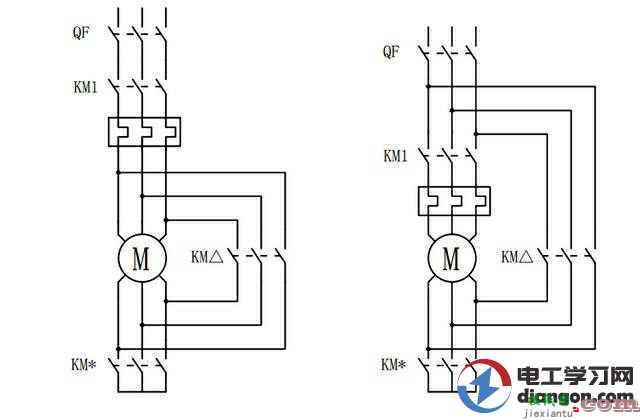 22KW异步电动机星三角启动断路器和交流接触器选型方法  第1张