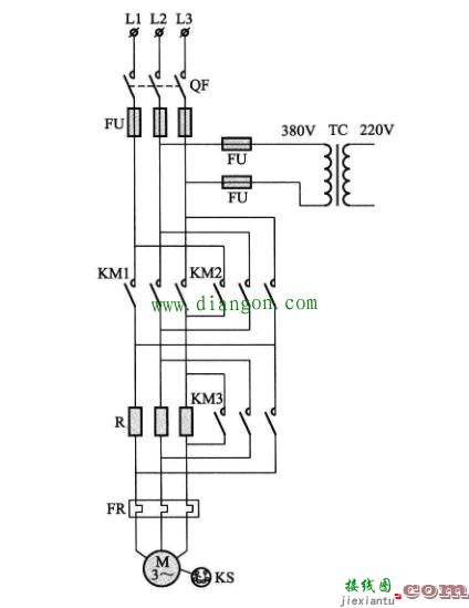 电动机制动控制电路PLC编程实例  第2张