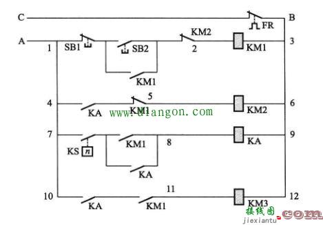 电动机制动控制电路PLC编程实例  第4张