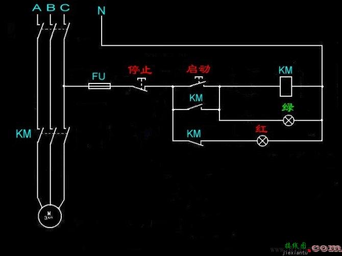 常用电机控制电路图_电动机控制电路精选_常用电机控制电路图集  第1张