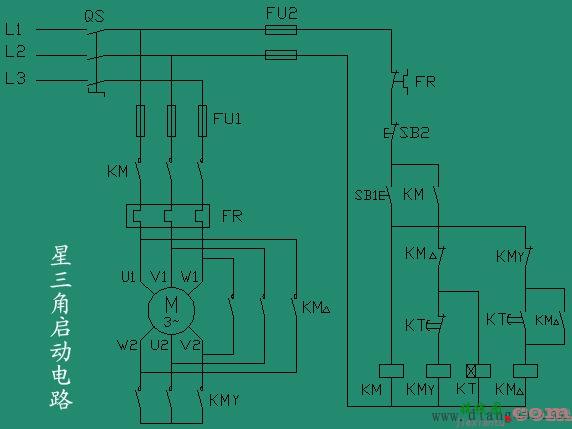 常用电机控制电路图_电动机控制电路精选_常用电机控制电路图集  第13张