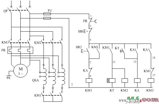 常用电机控制电路图_电动机控制电路精选_常用电机控制电路图集  第15张