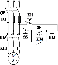 三相异步电动机的控制电路图  第2张