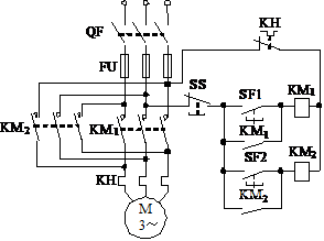 三相异步电动机的控制电路图  第3张