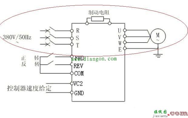 变频器怎样接线？变频器接线端子说明_变频器控制接线实物图  第3张