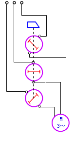 组合开关的结构与符号图和接线图  第3张