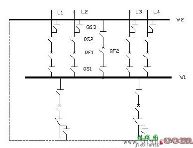 单母线接线和双母线接线优缺点和接线图解  第3张